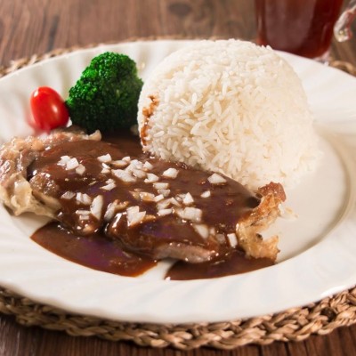 黑椒雞扒飯 - 黑椒雞扒意粉 - 荃灣分店
