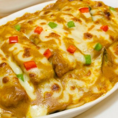 濃香椰汁焗葡國雞扒飯 - 濃香椰汁焗葡國雞扒意粉 - 荃灣分店