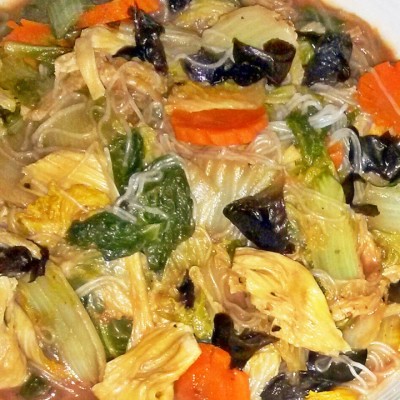 紫菜鮮腐竹羅漢齋湯飯 - 荃灣分店