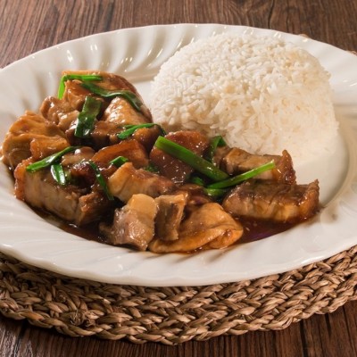 枝竹火腩飯 - 枝竹魚柳飯 - 荃灣分店