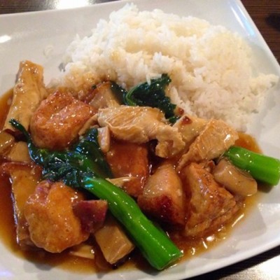 豆腐火腩飯 - 豆腐魚柳飯 - 荃灣分店