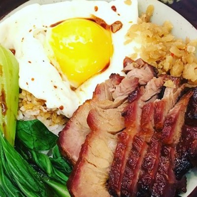 香煎火腿拼煎蛋 - 餐肉拼煎蛋 - 叉燒拼煎蛋 - 荃灣分店