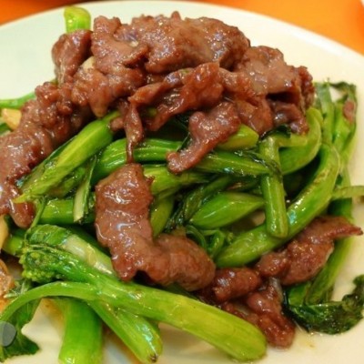 時菜炒牛肉 - 荃灣分店