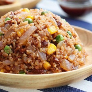 鰻魚汁雞粒炒飯