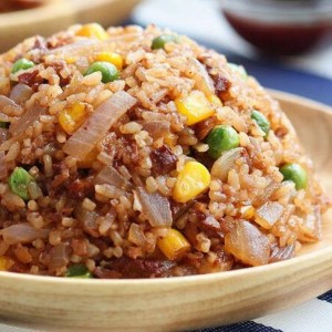 鰻魚汁雞粒炒飯