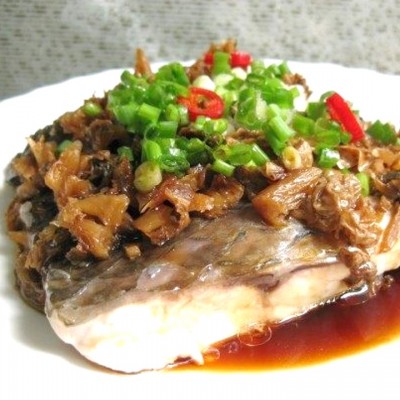 梅菜蒸鯇魚腩 - 荃灣分店