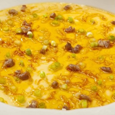 瑤柱肉鬆豆腐蒸水蛋 - 荃灣分店